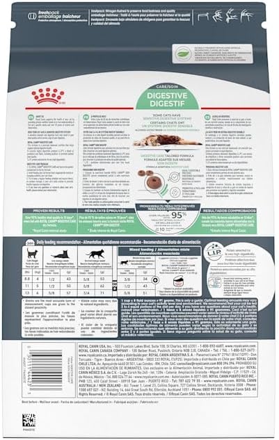 Royal Canin Digestive Care Dry Cat Food, 6 lb bag