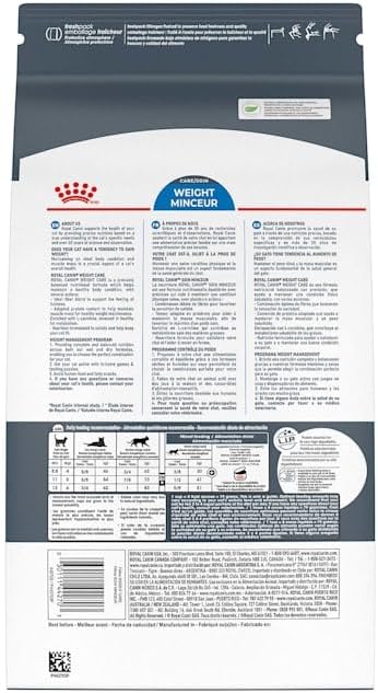 Royal Canin Feline Weight Care Adult Dry Cat Food, 6 lb bag