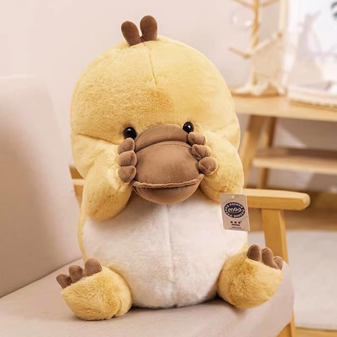 Ryttir 11.8" Chubbier Large Duck Stuffed Animal,Soft Duck Plush Stuffed Duck Pillow for Kids and Adults - Perfect Christmas Décor Duck Gifts for Cuddling and Room Decoration