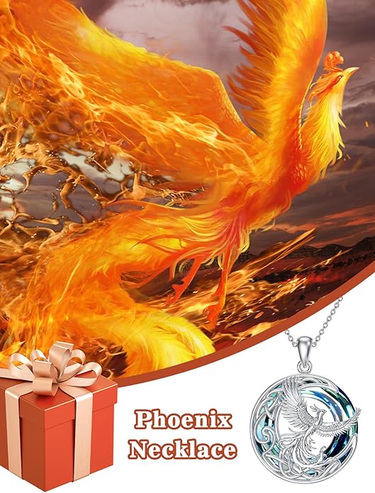Seiyang Animal Necklace 925 Sterling Silver Elephant/Rabbit/Owl/Phoenix Pendant Necklace Animal Jewelry Gifts for Women Animal Lovers