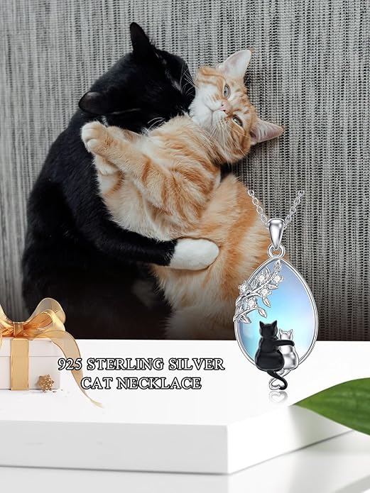 Seiyang Animal Necklace 925 Sterling Silver Elephant/Rabbit/Owl/Phoenix Pendant Necklace Animal Jewelry Gifts for Women Animal Lovers