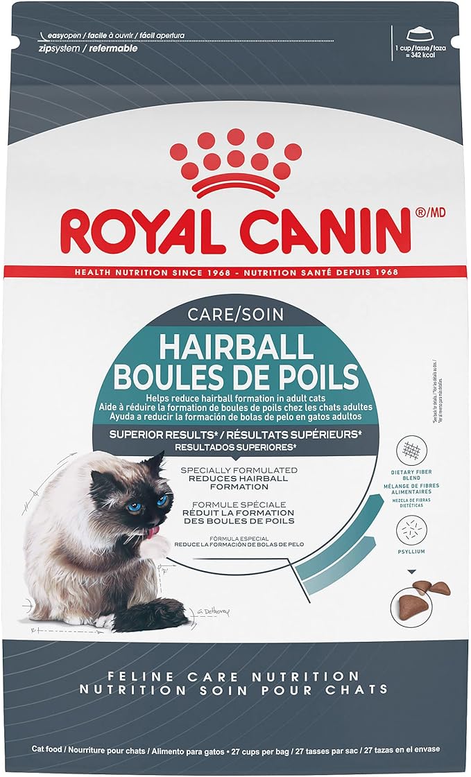 Royal Canin Hairball Care Dry Cat Food, 14 lb bag