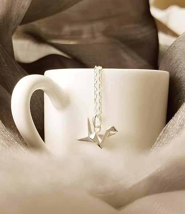 S925 Sterling Silver Butterfly Necklace for Women Cute Animal Meaning Dainty Necklace Pearl Cat Pendant Collar for Gift