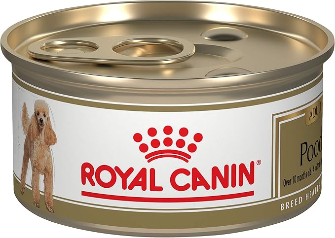 Royal Canin Poodle Adult Breed Specific Wet Dog Food, 3 oz can