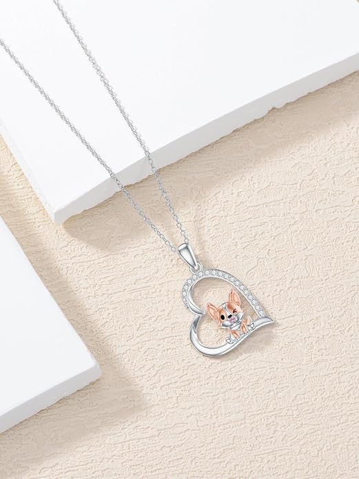 Seiyang Animal Necklace 925 Sterling Silver Elephant/Rabbit/Owl/Phoenix Pendant Necklace Animal Jewelry Gifts for Women Animal Lovers