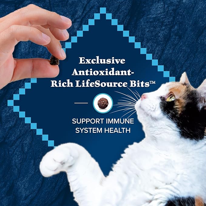 Blue Buffalo Wilderness Duck Supports Health and Wellness High-Protein & Grain-Free Healthy Adult Dry Cat Food 11 lbs.