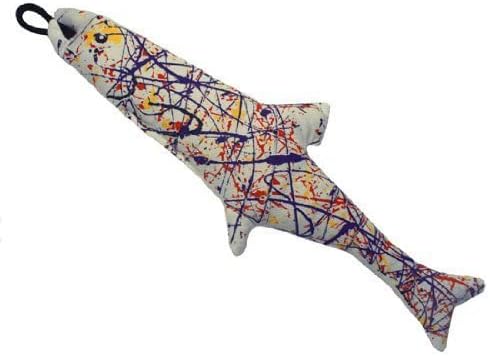Yeowww! Catnip Pollock Fish 4 Pack | Pure Leaf & Flowertop | Cat and Kitten Toy