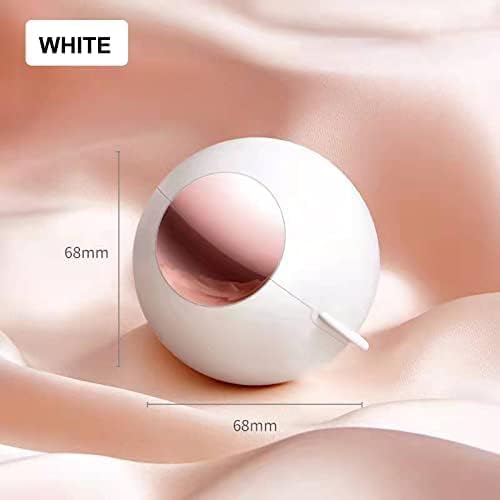 Washable Reusable Gel Lint Roller for Pet Hair, Tecogue Portable Dog Cat Pet Hair Remover for Clothes, Laundries, Sticky Cleaner, Dust Fuzz Fur for Travel Household (White-2pcs)