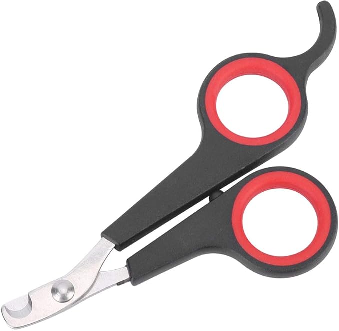 Cat Nail Clipper, Cat Nail Trimmers Cat Claw Clippers Small Dog Nail Clippers Bird Nail Scissors Stainless Steel Parrot Cage Essential Grooming Accessory for Small Animals Ferrets Bunny Rabbit Puppy