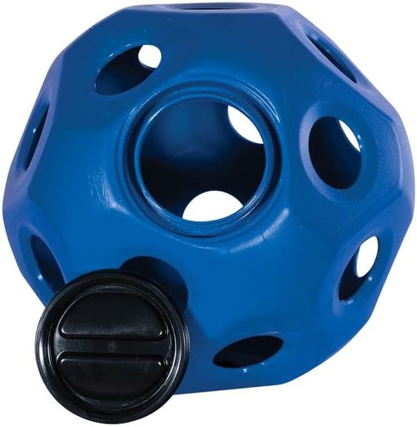 Schneiders Slow Feed Hay Ball Feeder for Horses | Color Red Horse Stable Companion | Slow Feed Consumption | Boredom Buster | Durable Polyethylene