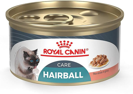 Royal Canin Hairball Care Thin Slices in Gravy Wet Cat Food, 3 oz can (24-count)