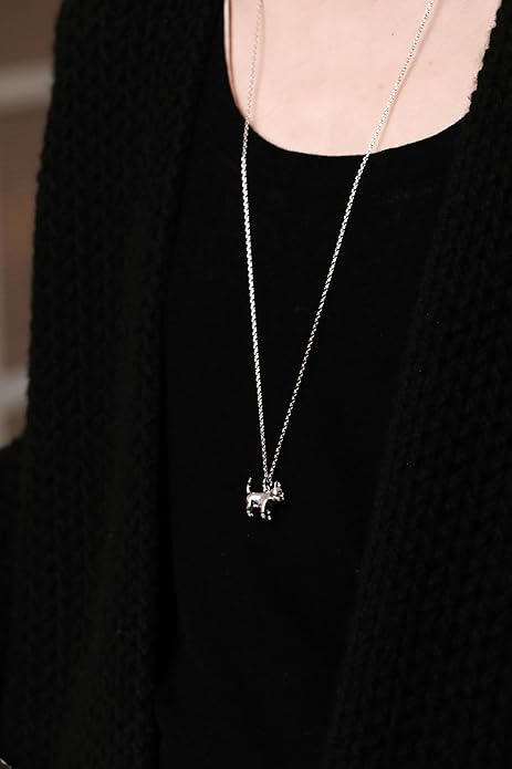 S.Leaf Cat Lover's Necklace - Cat Pendant for Women, Birthday Gifts for Her & Friends