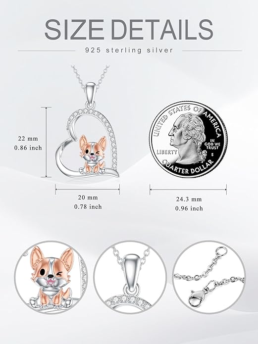 Seiyang Animal Necklace 925 Sterling Silver Elephant/Rabbit/Owl/Phoenix Pendant Necklace Animal Jewelry Gifts for Women Animal Lovers