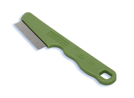 Safari Flea Comb for Cats, Green(2Pack)