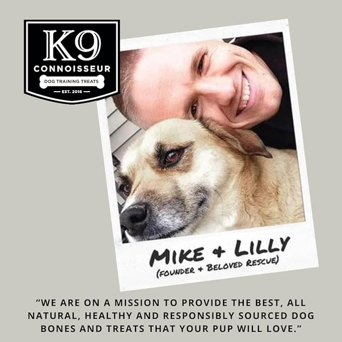 K9 Connoisseur Beef Marrow Dog Bones Long Lasting for Aggressive Chewers - USA Made Single Ingredient Dynamo Bone for Small and Medium Dogs Upto 50 Pounds - 3 Pack
