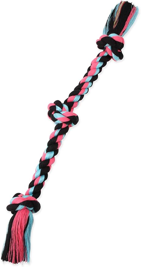 Mammoth Flossy Chews Rope Tug + Chuckit! Ultra Ball Dog Toy