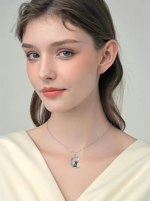 Seiyang Animal Necklace 925 Sterling Silver Elephant/Rabbit/Owl/Phoenix Pendant Necklace Animal Jewelry Gifts for Women Animal Lovers
