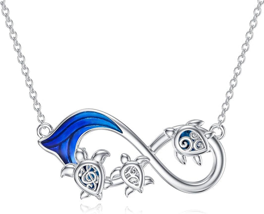 Seiyang Animal Necklace 925 Sterling Silver Elephant/Rabbit/Owl/Phoenix Pendant Necklace Animal Jewelry Gifts for Women Animal Lovers