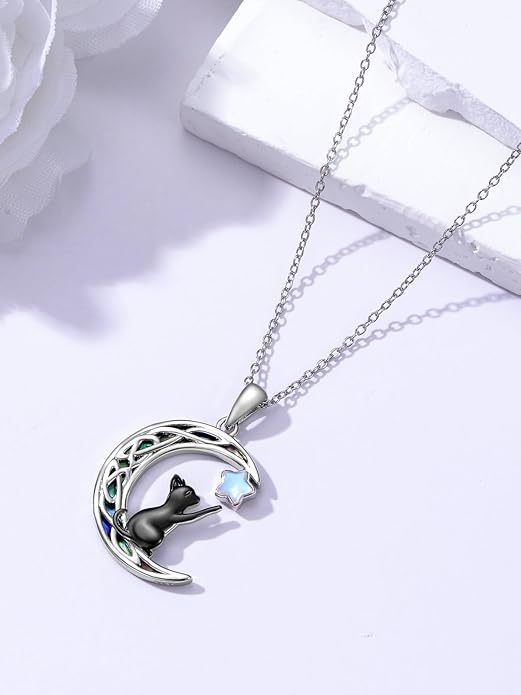 Seiyang Animal Necklace 925 Sterling Silver Elephant/Rabbit/Owl/Phoenix Pendant Necklace Animal Jewelry Gifts for Women Animal Lovers