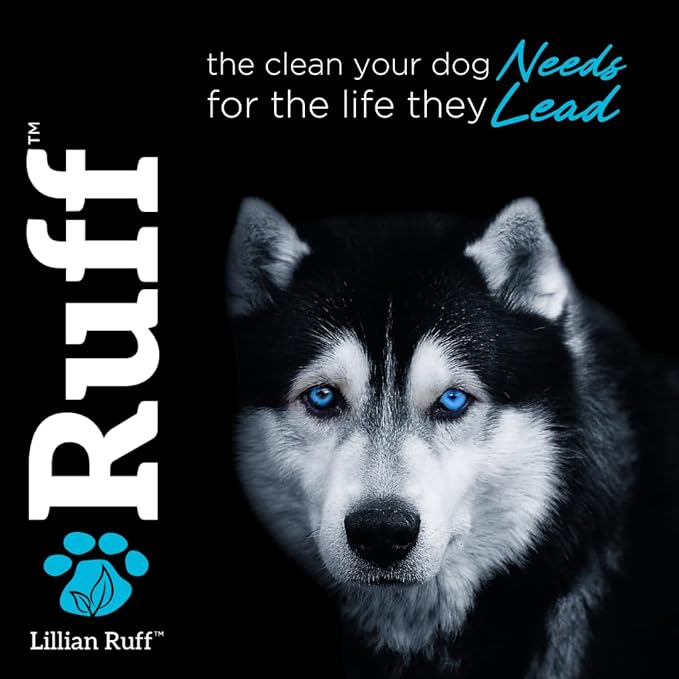Ruff by Lillian Ruff Sandalwood Coconut Oatmeal Conditioner for Dogs – Moisturizes & Soothes Dry Itchy Skin, Promotes Healthy Coat, Gluten-Free, Tear-Free, Sulfate-Free, Paraben-Free, Made in USA