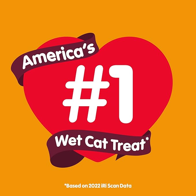 Hartz Delectables Bisque for Kittens, Complete & Balanced Tuna & Salmon Cat Wet Lickable Treats, 12 Count
