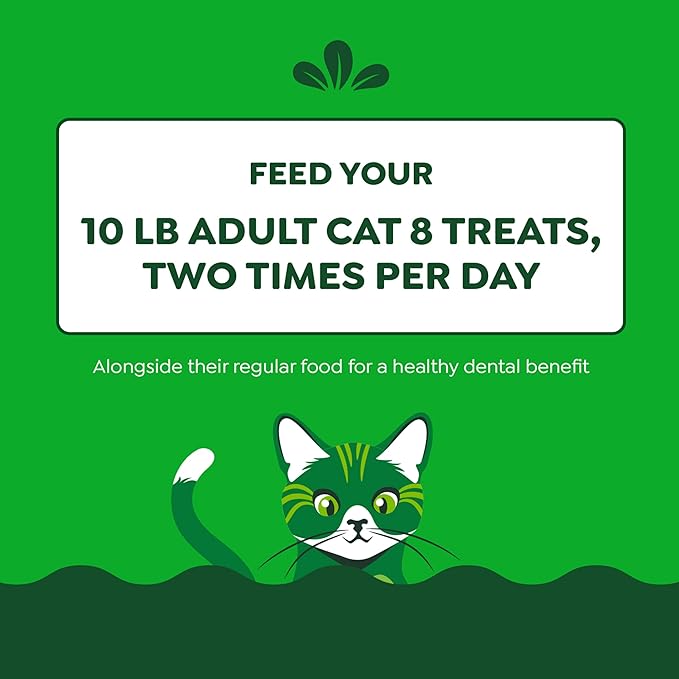 Greenies Feline Dental Cat Treats, Catnip Flavor, 21 oz. Tub