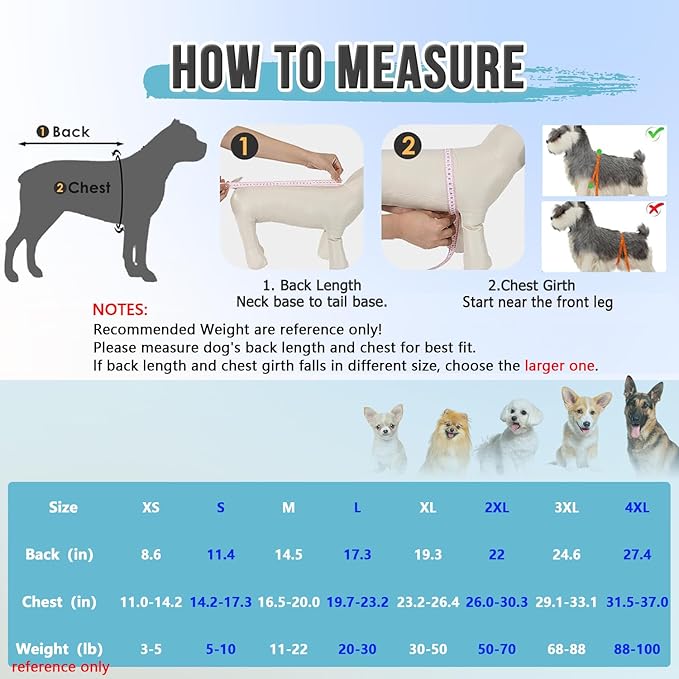 Lukovee Recovery Suit for Dogs, Zipper-On Onesie for Female Male Dog, Abdominal Wounds Cone E-Collar Alternative, Prevent Licking Spay (3XL, A-Pink)