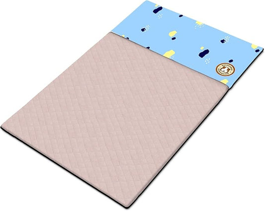 GuineaDad Premium Liner – Fleece Guinea Pig Cage Liner – Ultra-Plush Reusable Fleece Bedding with Waterproof Bottom – Extra Absorbent Liner for 2x3 C&C Cage (Rainy Day)