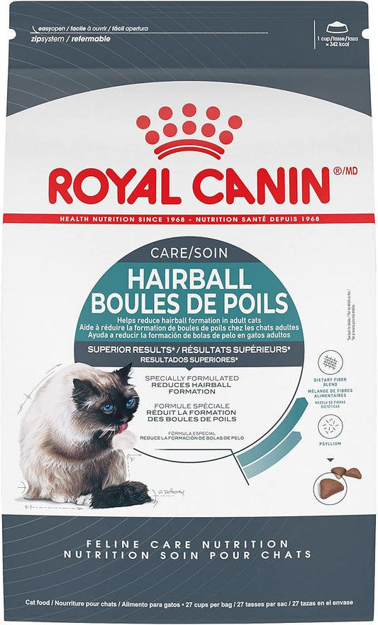 Royal Canin Hairball Care Dry Cat Food, 14 lb bag