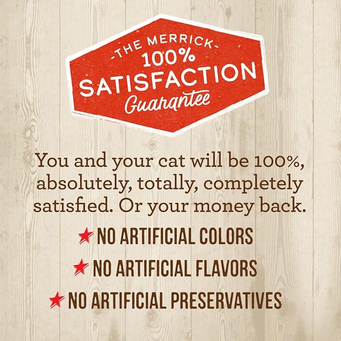 Merrick Purrfect Bistro Grain Free Natural Dry Cat Food For Adult Cats, Real Salmon And Sweet Potato Recipe - 7 lb. Bag