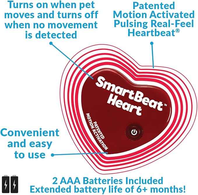 Special Edition Snuggle Puppy Toys - Heartbeat Puppy for Dogs - Pet Anxiety Relief and Calming Aid - Comfort Dog Toys for Behavioral Training in Doodle