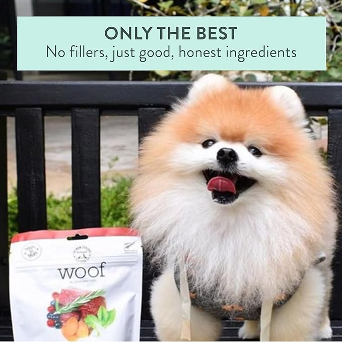 Wild Venison - Air Dried, Toppers, High Protein, Natural Limited Ingredient Recipe Dry Dog Food - 3.5 oz