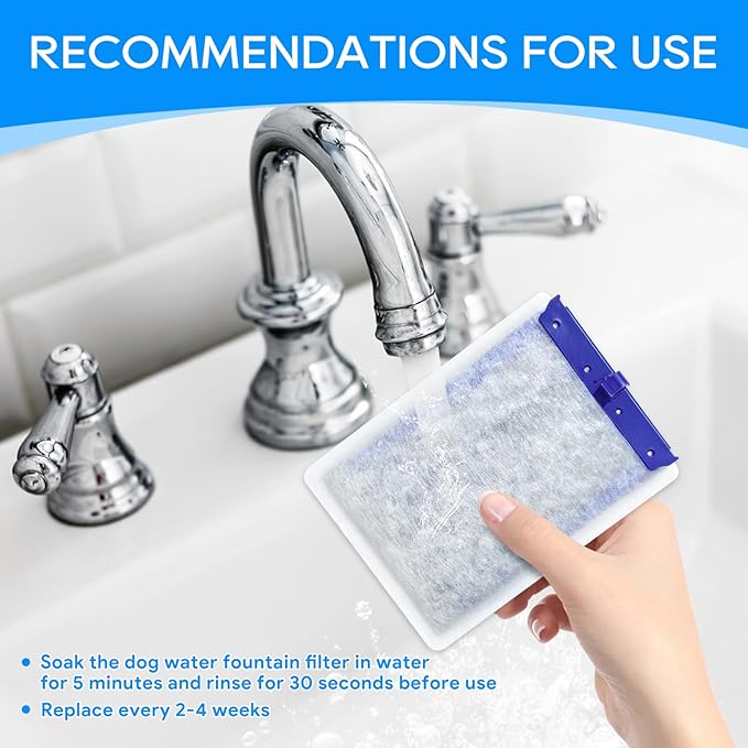 10-Pack Filter Cartridges Large Compatible with Tetra Whisper Bio-Bag Aquarium Filters, Fish Tank Filters Replacement for Aquariums for Whisper Filter 20i 40i/ IQ 20 30 45 60/ PF20 30 40 60