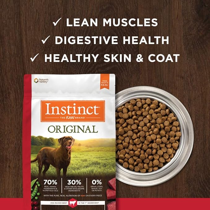 Original Beef Dry Dog Food, 20 lb. Bag