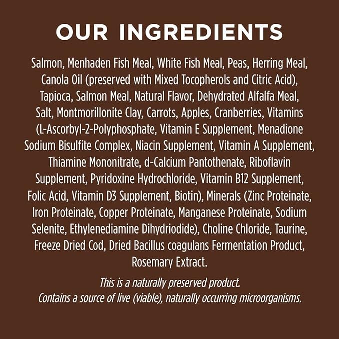 Instinct Original Dry Cat Food, Raw Coated Kibble, High Protein, Grain Free Recipe - Real Salmon, 4.5 lb. Bag