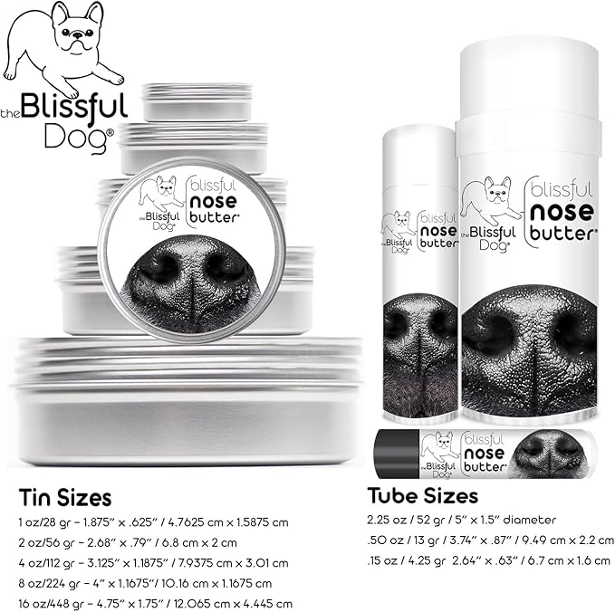 The Blissful Dog Shiba Inu Unscented Nose Butter - Dog Nose Butter, 2 Ounce