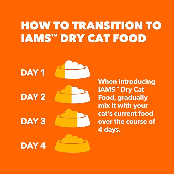 IAMS Proactive Health Adult Healthy Dry Cat Food with Real Salmon, 7 lb. Bag
