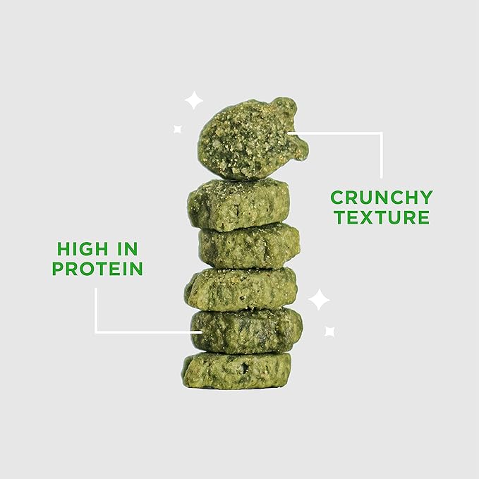 Minties Dental Treats for Cats, Chicken Flavored Treats for Cats, Freshens Breath and Controls Tartar, 10oz