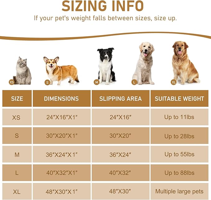 Smiry Dog Door Mat for Muddy Paws 71x46, Absorbs Moisture and Dirt Doormat, Non-Slip Washable Quick Dry Chenille Front Door Mat Indoor Entrance, Entryway Carpet for Inside Floor, Beige