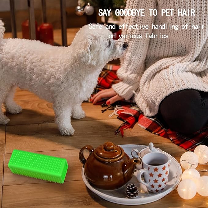 2pcs Pet Hair Remover, Car Carpet Cleaner for Dog & Cat Hair, Interior, Furniture, Sofa