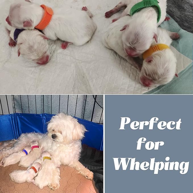 Artilife Dog Whelping Box Pool,Whelping Box for Dogs Birthing,Welping Box Whelping Pen for Puppies Whelping Supplies