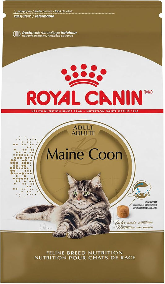 Royal Canin Maine Coon Breed Adult Dry Cat Food, 14 lb bag