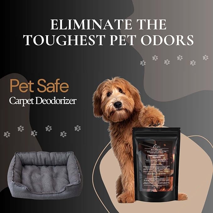 Her Obsession Carpet Freshener Powder: Powerful Odor Eliminator for Home, Upholstery Deodorizer, Carpet Deodorizer, Pet Urine, Cat Litter Box