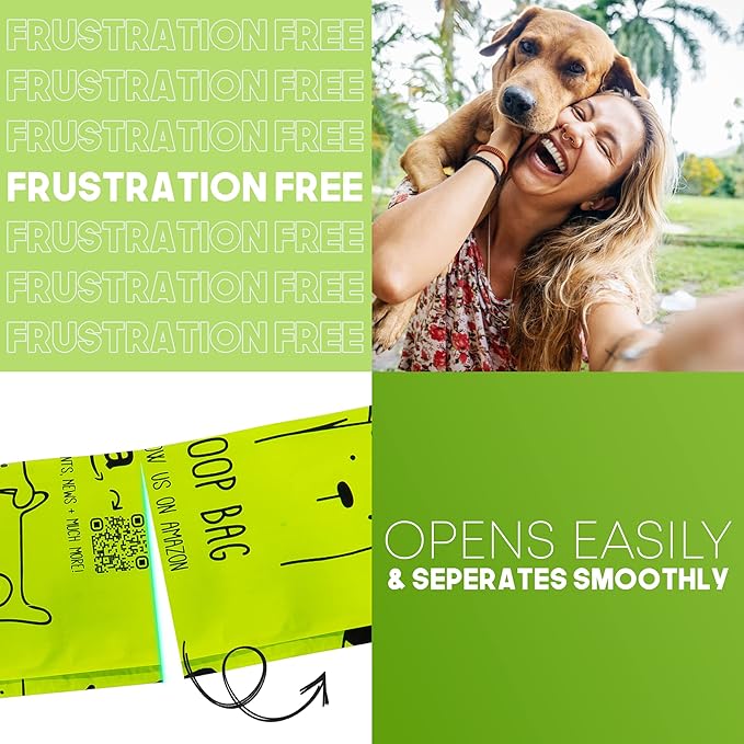 100% Certified Home Compostable Dog Poop Bags with Handles - 10% to Charity - ASTM D6400 & EN 13432 Compliant Large Poop Bags - 240 Bags - Large Pantry Roll of Plant Based Compostable Poop Bags