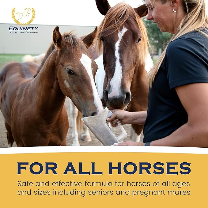 100-Day Supply Horse XL Supplements – Horse Care Weight Gain Supplement W/ 8 Amino Acids - No Soy or Sugar Coat Defense for Horses - Joint Supplement, Equine Supplies & Hoof Supplements