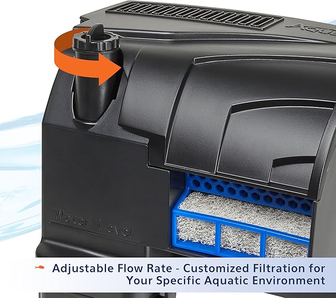 Aqueon Aquarium Fish Tank SmartClean Power Filter with EcoRenew Filter Cartridge, 10-20 Gallons