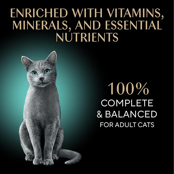 Sheba Perfect Portions Wet Cat Food Cuts in Gravy Variety Pack, with Sustainable Salmon, Tender Trout Entree, and with Sustainable Tuna, 2.6 oz. Twin-Pack Trays (24 Count, 48 Servings)