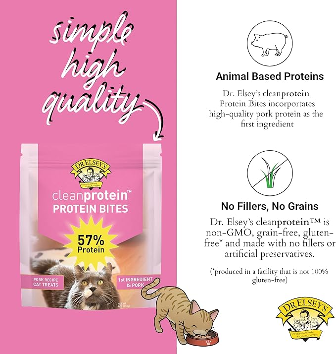 Dr. Elsey's cleanprotein Protein Bites Pork 12 oz.