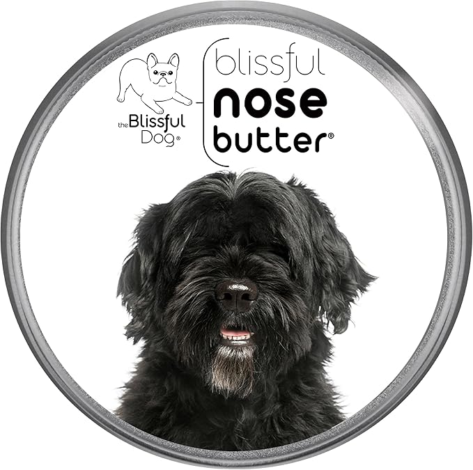 The Blissful Dog Portuguese Water Dog Unscented Nose Butter - Dog Nose Butter, 8 Ounce