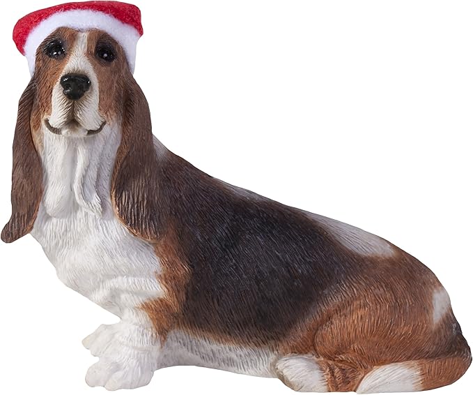 Sandicast Christmas Ornament, Brown White (XSO07103)